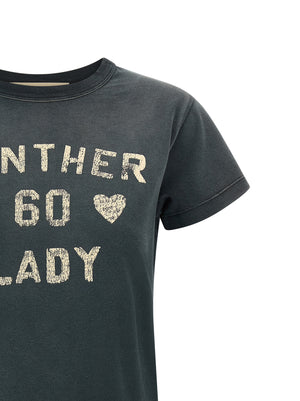 Valentino Garavani Graues Baumwoll-T-Shirt