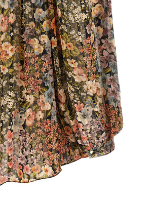 Valentino Garavani Mehrfarbige Seidenbluse