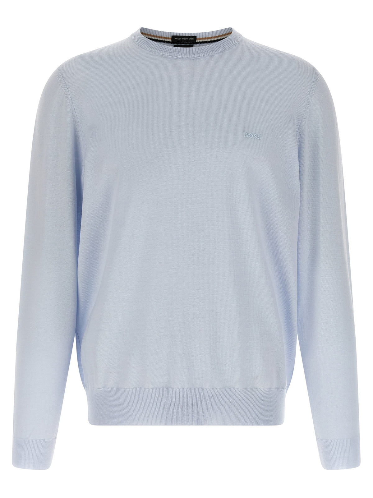 Hugo Boss Blauer Cardigan aus Schurwolle