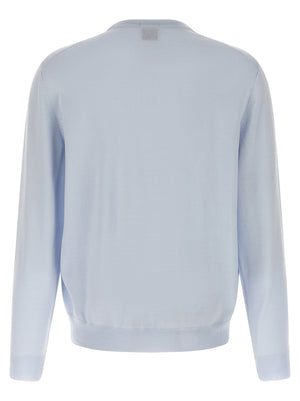 Hugo Boss Blauer Cardigan aus Schurwolle