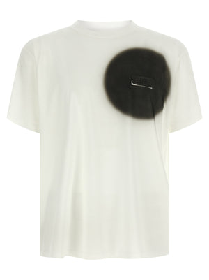 MM6 Maison Margiela Weißes Baumwoll-T-Shirt