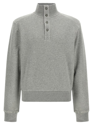 Entire Studios Grauer Baumwollcardigan