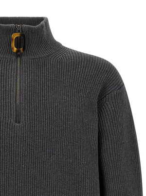 J.W.Anderson Grauer Wollcardigan