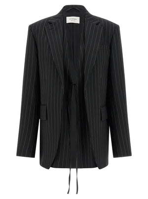 Sportmax Schwarzer Wollblazer