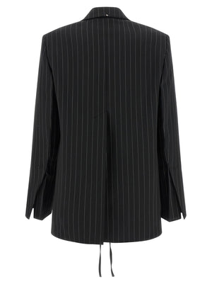 Sportmax Schwarzer Wollblazer