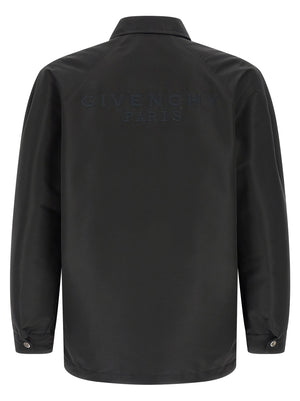 Givenchy Schwarze Polyester-Jacke