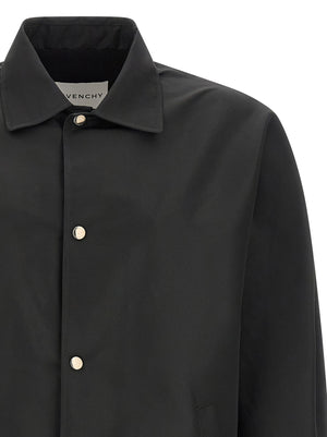 Givenchy Schwarze Polyester-Jacke