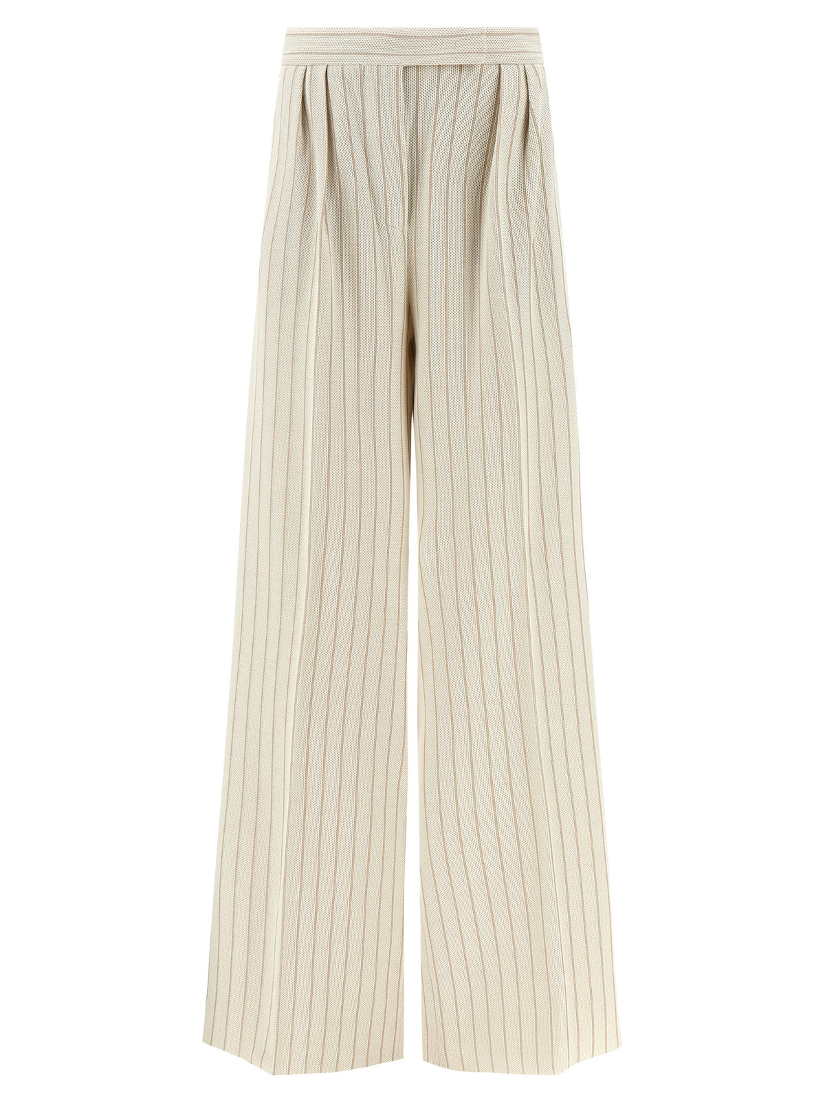Max Mara Weiße Baumwollhose im Casual-Look