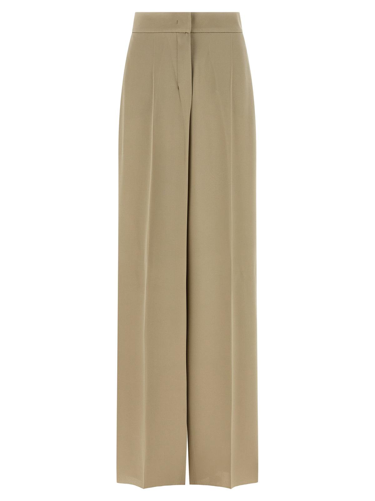 Max Mara Beige Seiden-Anzughose