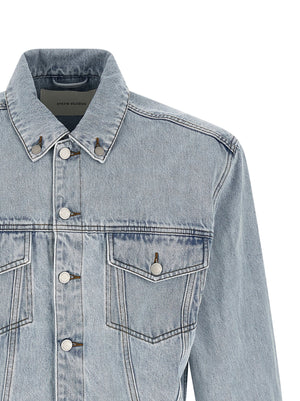 Entire Studios Blaue Jeansjacke aus Baumwolle