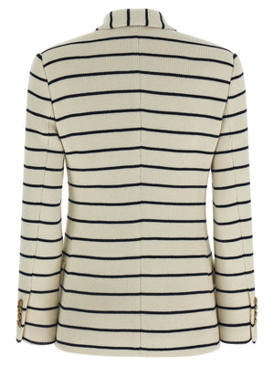 Brunello Cucinelli Lila Baumwollblazer