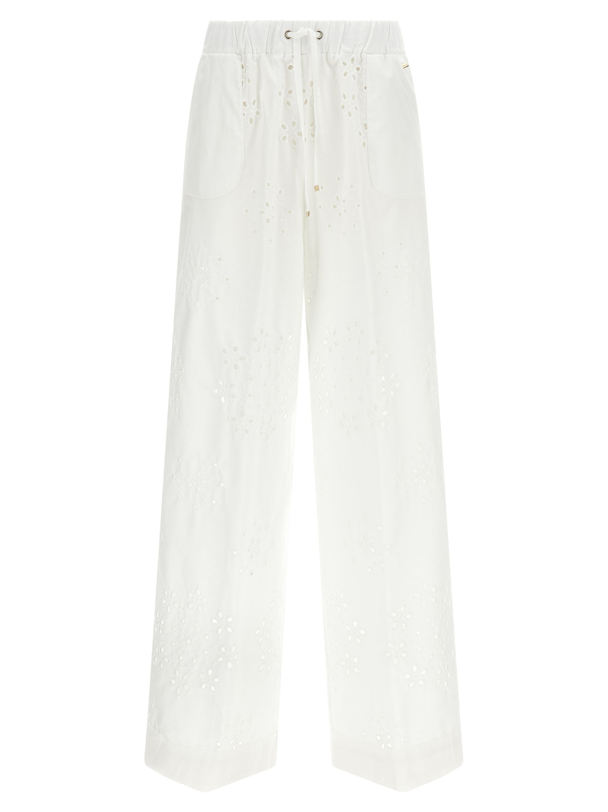 Herno Weiße Baumwollhose im Casual-Look