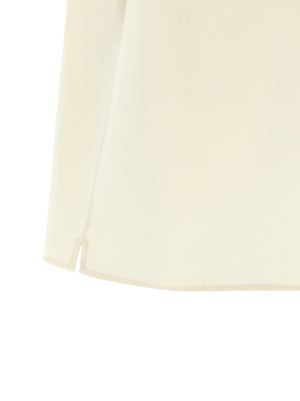 Ferragamo Beige Cotton Blouse