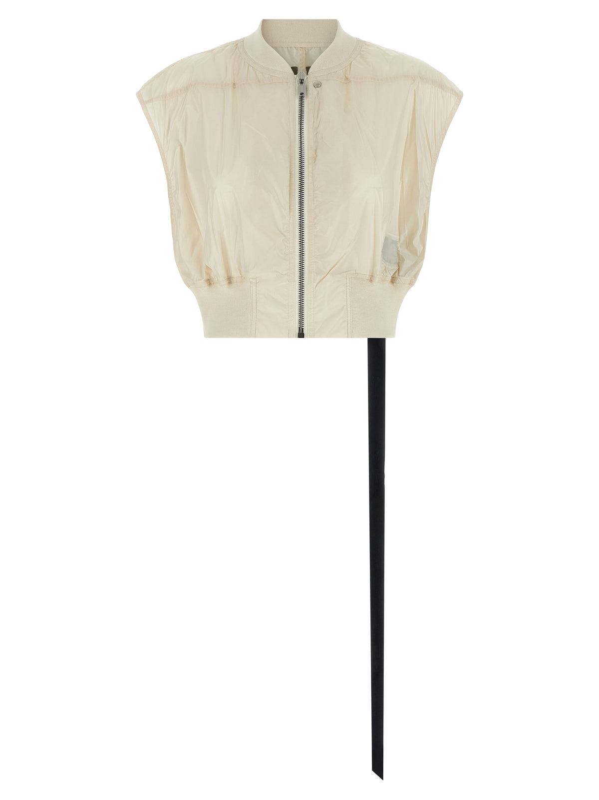 DRKSHDW Ärmellose Jacke aus beigem Nylon
