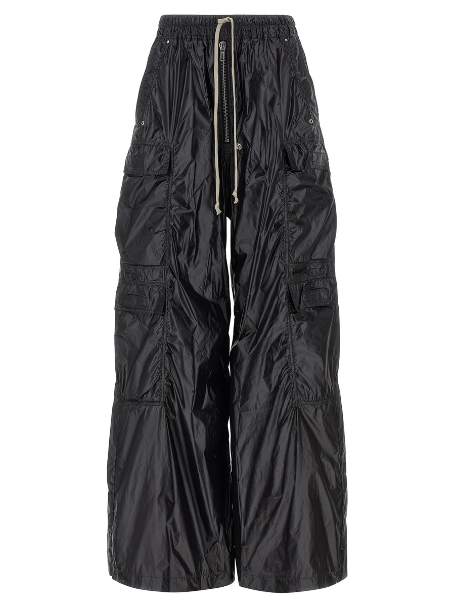 DRKSHDW Schwarze Cargohose aus Nylon
