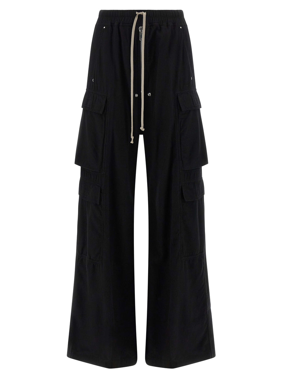 DRKSHDW Schwarze Cargo-Hose aus Baumwolle