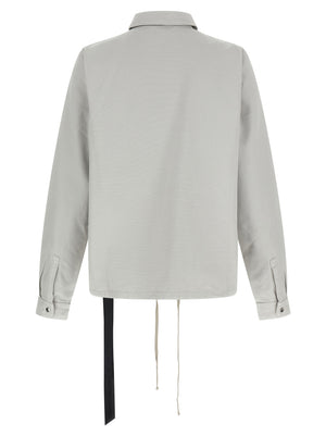 DRKSHDW Beige Cotton Shell Jacket