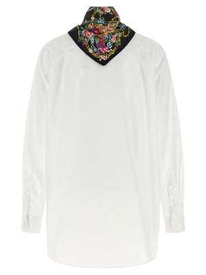 Dolce & Gabbana Weiße Baumwollbluse