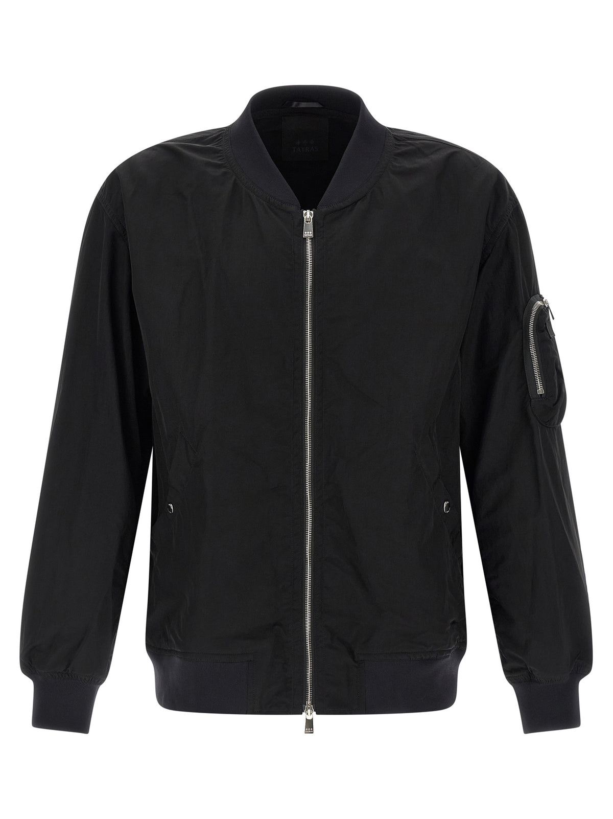 Tatras Schwarzer Nylon-Bomber