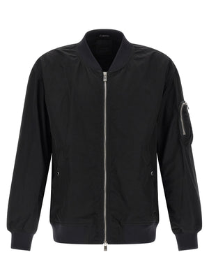 Tatras Schwarzer Nylon-Bomber