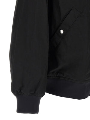 Tatras Schwarzer Nylon-Bomber