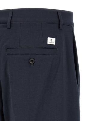 Department 5 Blaue Chinohose aus Polyester