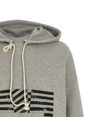 Golden Goose Grauer Baumwollpullover