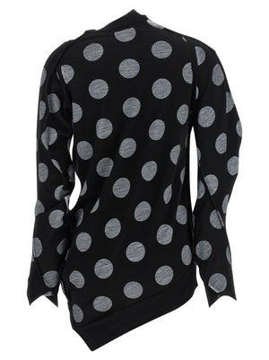 Junya Watanabe Zweifarbige Wollstrickjacke