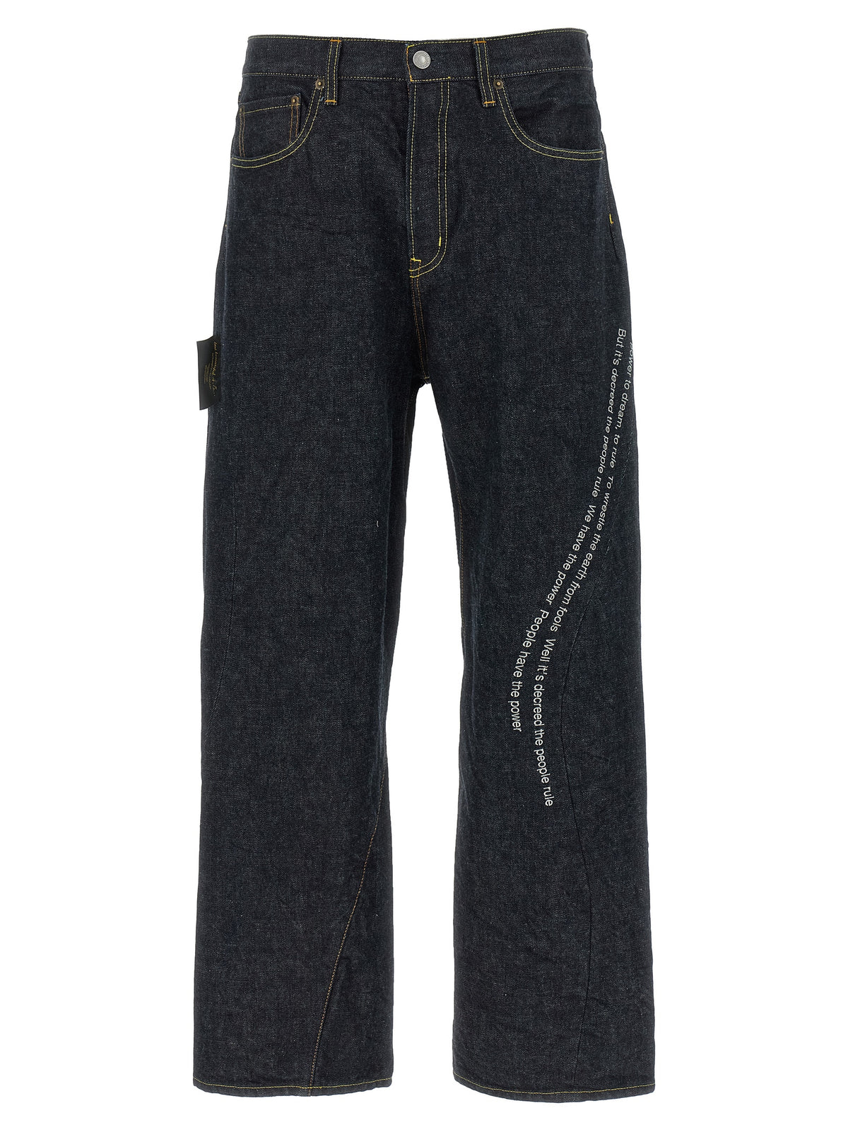 Undercover Blaue Baumwolljeans Denim