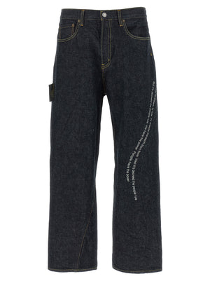 Undercover Blaue Baumwolljeans Denim