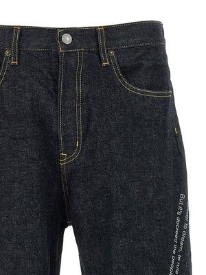 Undercover Blaue Baumwolljeans Denim