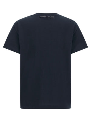 'S Max Mara Blaues Baumwoll-T-Shirt