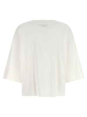Max Mara Weiße Leinenbluse