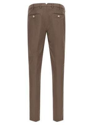 Brunello Cucinelli Beige Cotton Casual Pants