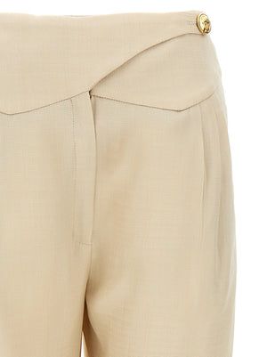 Blazé Milano Beige Viskose Anzughose