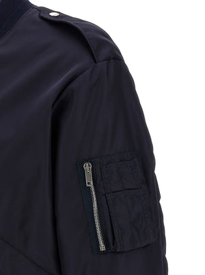 Givenchy Blauer Bomber aus Polyamid