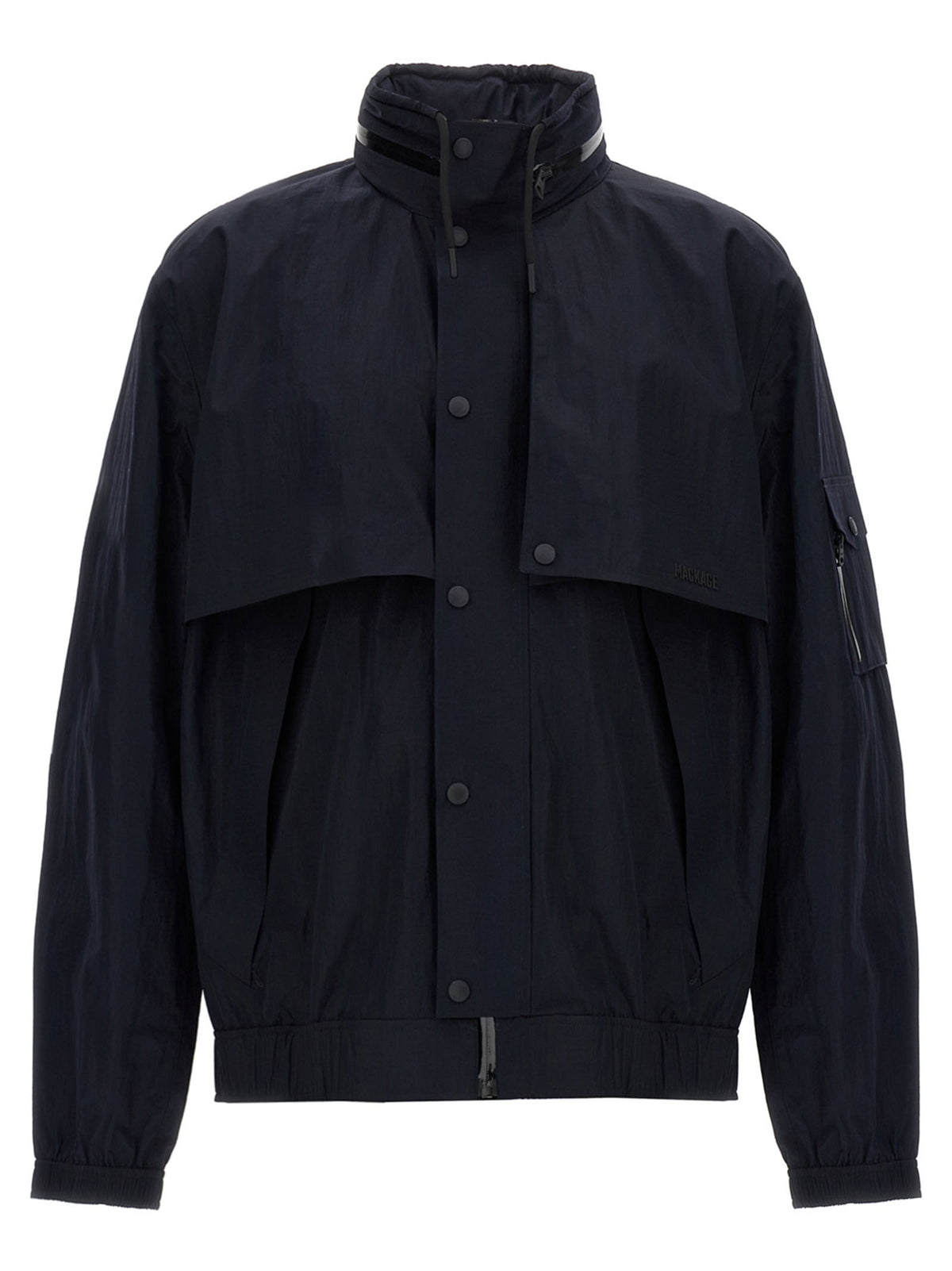 Mackage Blaue Shell-Jacke aus Polyamid