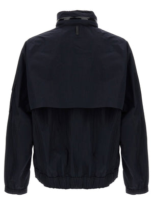 Mackage Blaue Shell-Jacke aus Polyamid