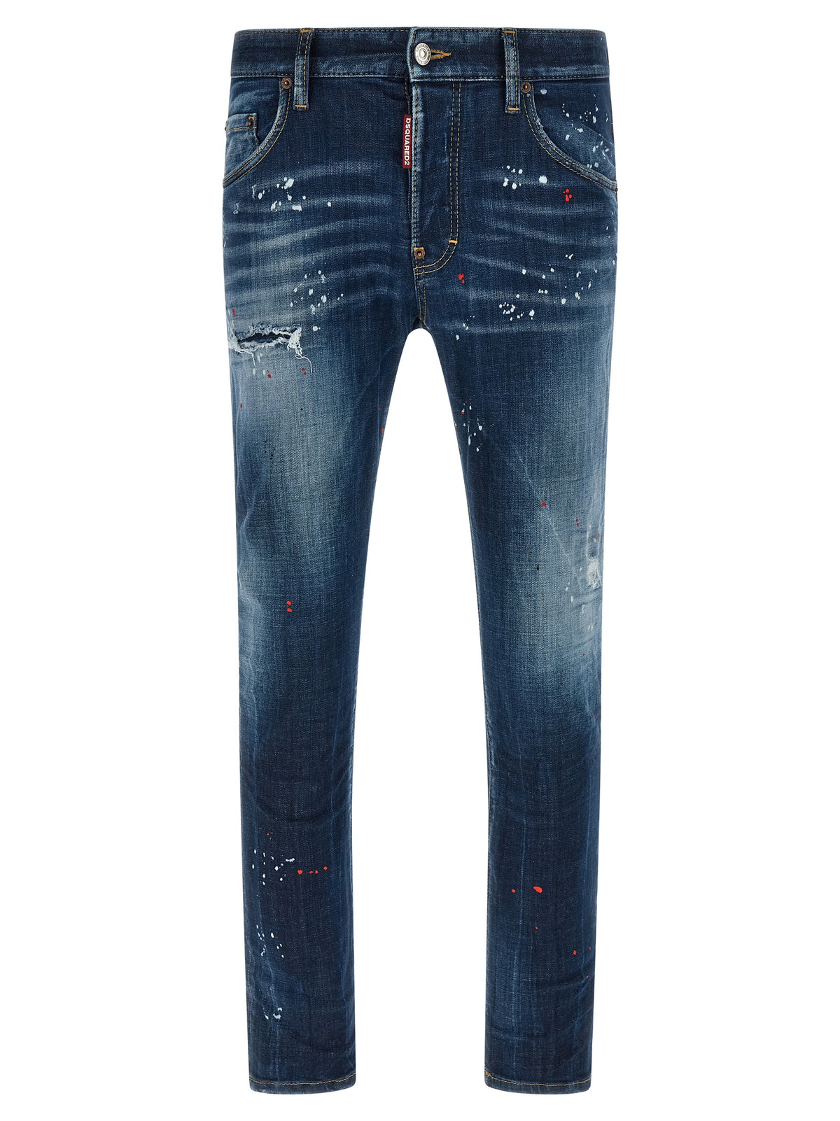Dsquared² Blaue Baumwolljeans Denim