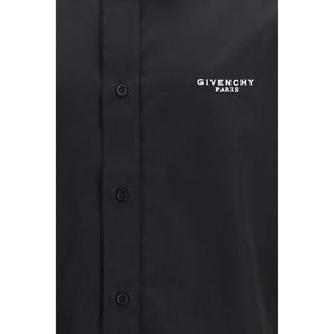 Givenchy Schwarzes Baumwollhemd
