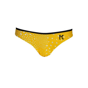 Karl Lagerfeld Giallo Poliammide Damen-Badehose