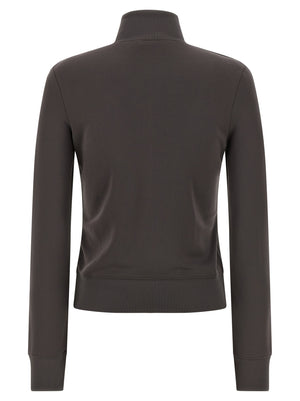 Courrèges Graues Polyester-Sweatshirt