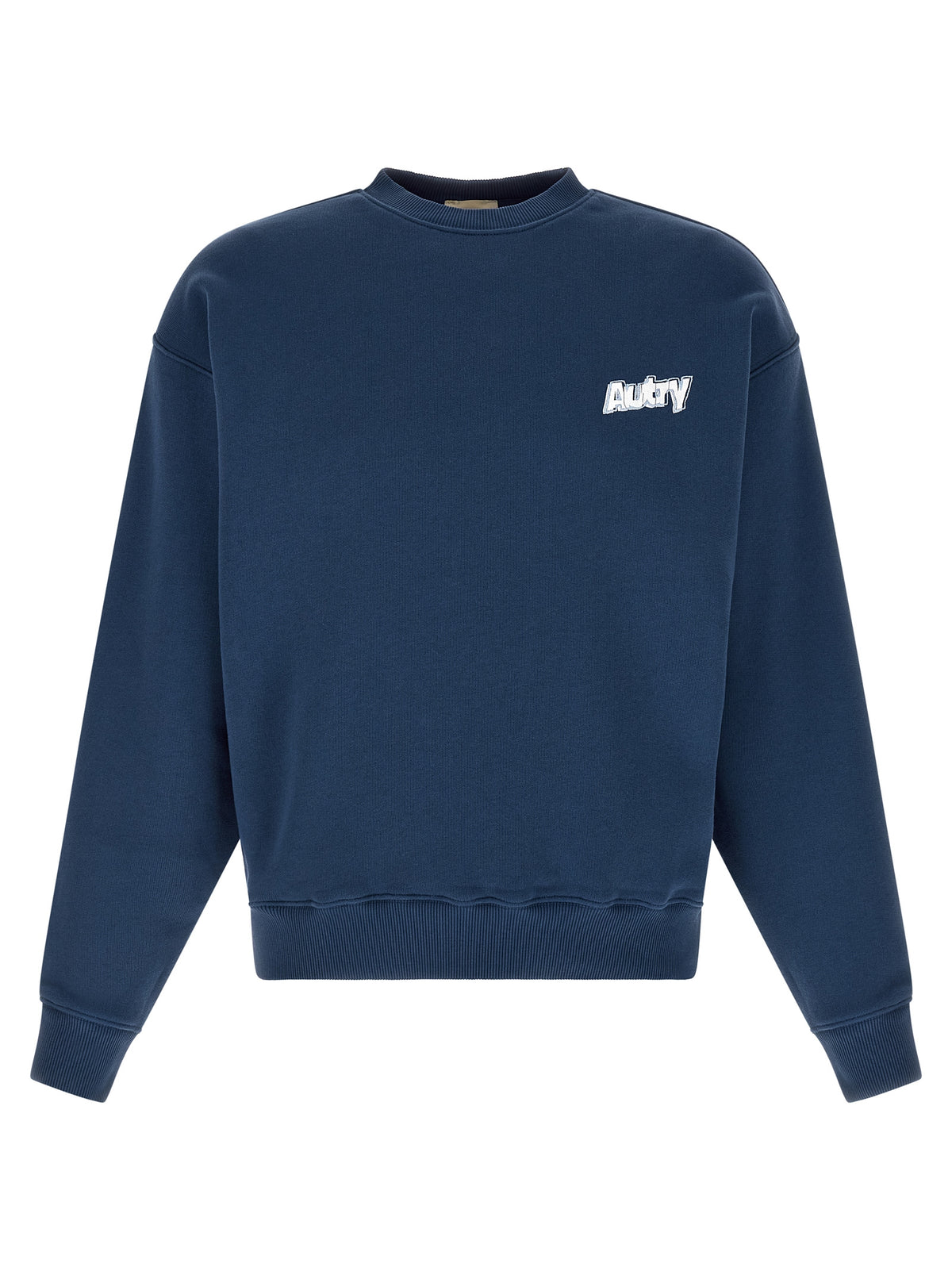 Autry Blauer Baumwoll-Sweatshirt