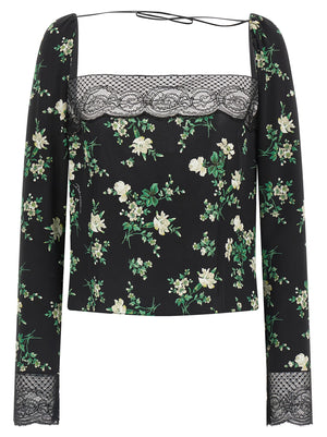 Dolce & Gabbana Schwarzes Tanktop aus Sisal