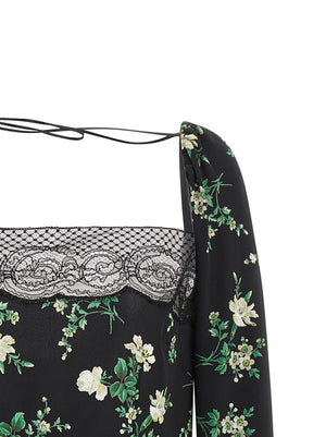 Dolce & Gabbana Schwarzes Tanktop aus Sisal