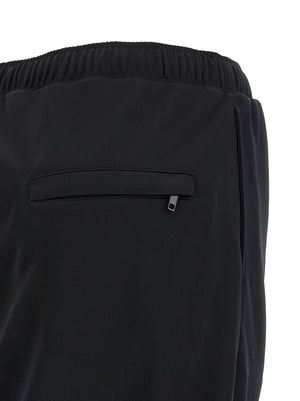 Courrèges Schwarzer Polyester-Maxirock