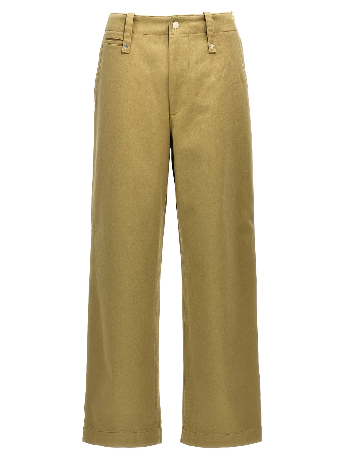 Burberry Beige Cotton Casual Pants
