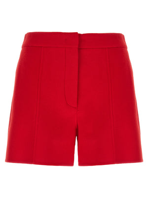 Sportmax Mehrfarbige Virgin Wool Bermuda Shorts