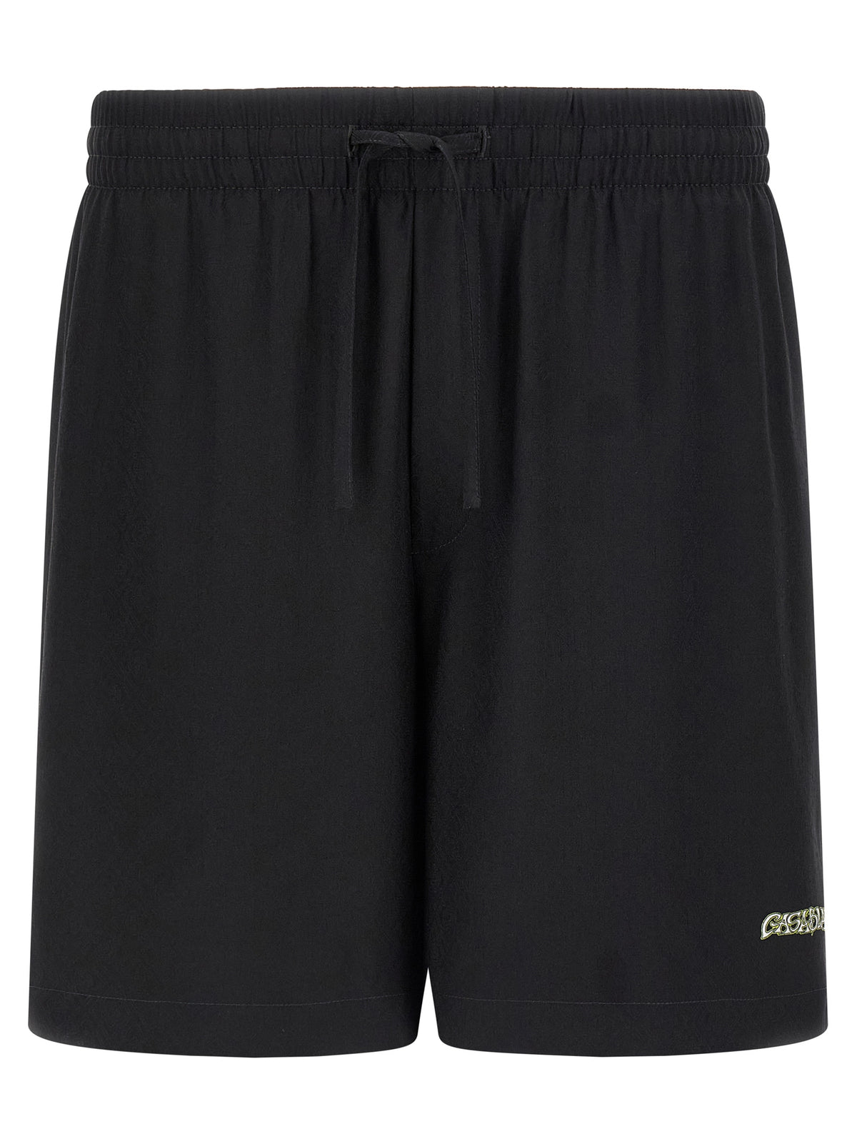 Casablanca Mehrfarbige Seiden-Bermudashorts