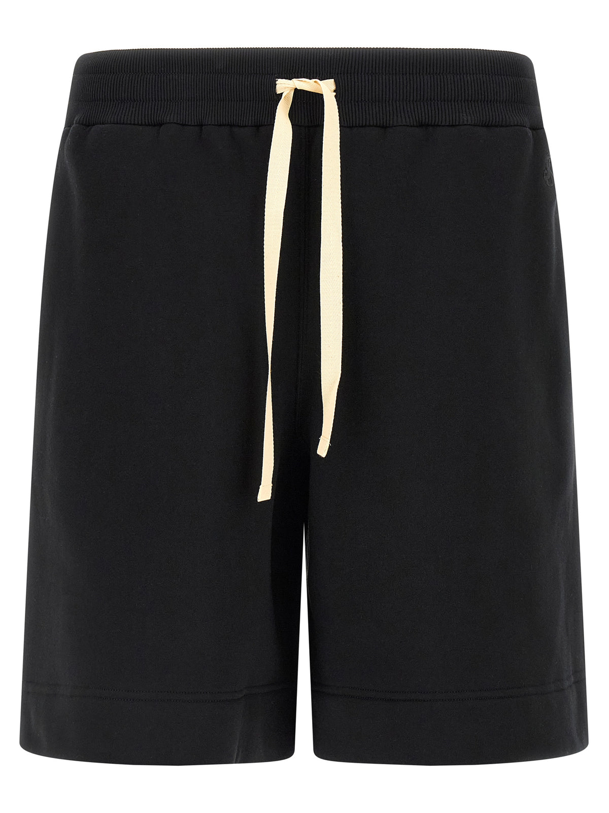 Jil Sander Schwarze Baumwoll-Bermudashorts